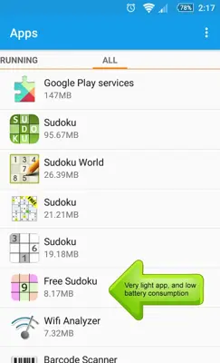 Free Sudoku android App screenshot 0