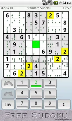 Free Sudoku android App screenshot 4